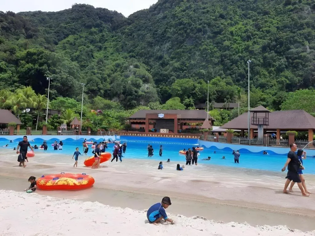 Ipoh Sunway Onsen Themepark Suite 6-11Pax 2Parkin Otel