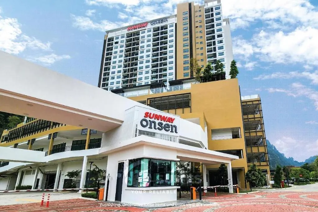 Ipoh Sunway Onsen Themepark Suite 6-11Pax 2Parkin Malajsie