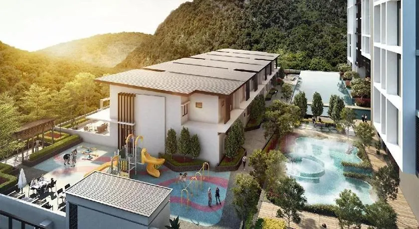 Ipoh Sunway Onsen Themepark Suite 6-11Pax 2Parkin 5*,